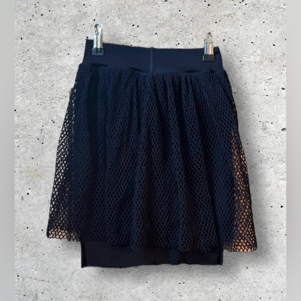 NWOT Free People Mesh Layered Skirt - Picture 4 of 9